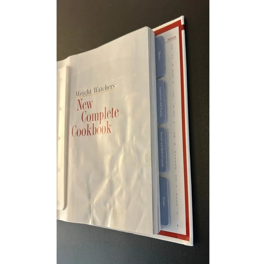 Weight Watchers New Complete Cookbook Winning Points 500 Recipes Ring Bound 1998